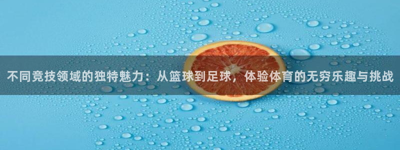 哈哈体育：不同竞技领域的独特魅力：从篮球到足球，体验体育的无穷乐趣与挑战